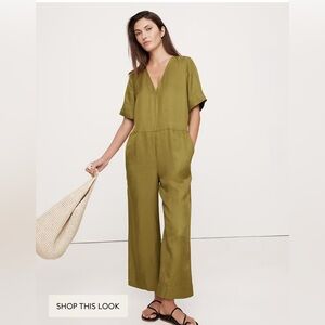 Olive Green Banana Republic Women's Jumpsuit XXL BNWT